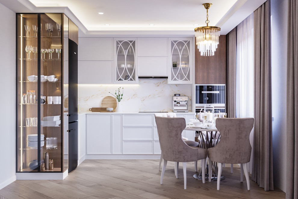 проект family_house / кухня-гостиная