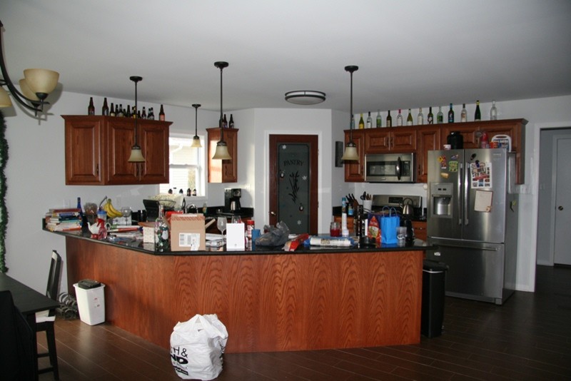 Upper Kitchen and How to make them taller...