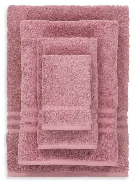 Denzi 4-Piece Towel Combination Set, Tea Rose
