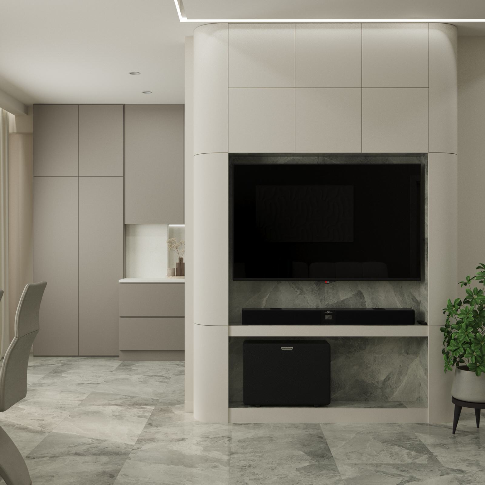 лаконичное пространство для семьи