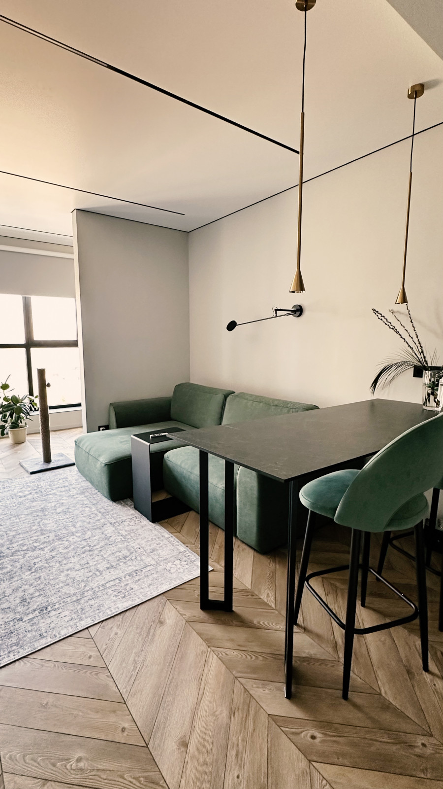 Дизайн-проект однокомнатной квартиры в ЖК Level UP в Волгограде