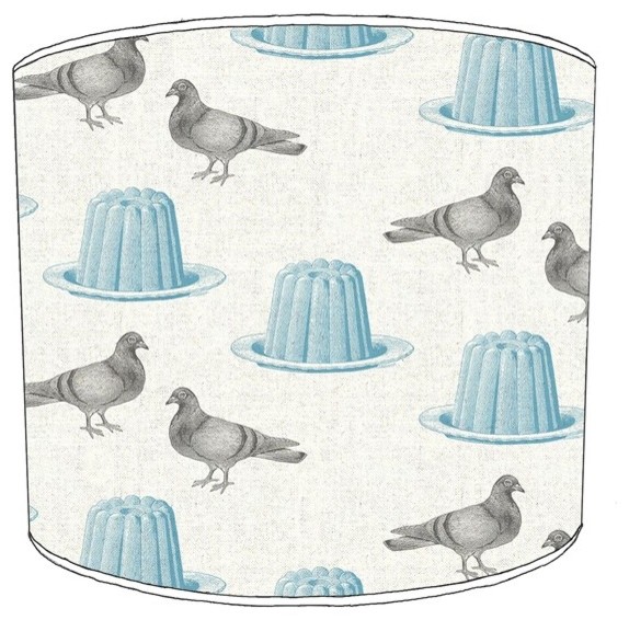 Pigeon Bird Print Lampshade 5 For A Table Lamp Traditional Pigeon Bird Print Lampshade 5 For A Table Lamp 25 Cm