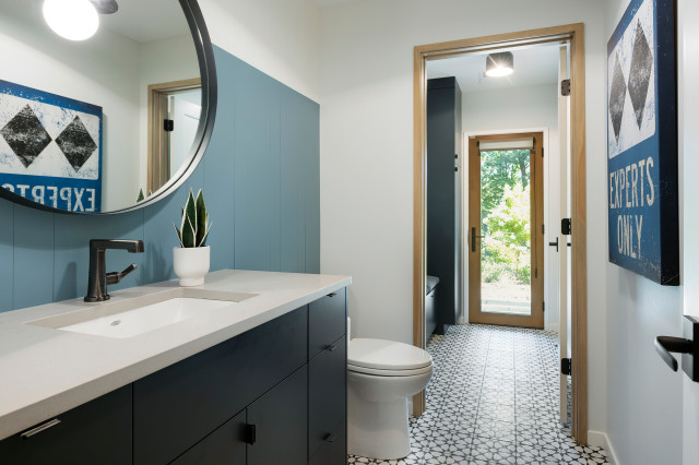 Warm-Modern contemporary-bathroom