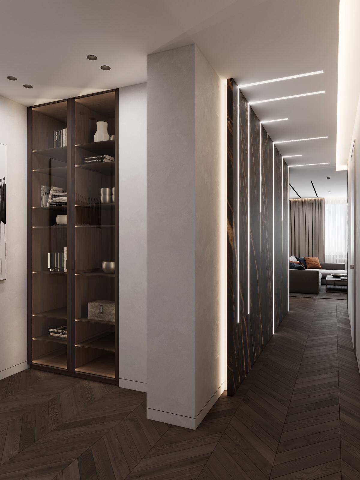 Дизайн четырёхкомнатной квартиры в ЖК "Наследие" | Москва | Россия |