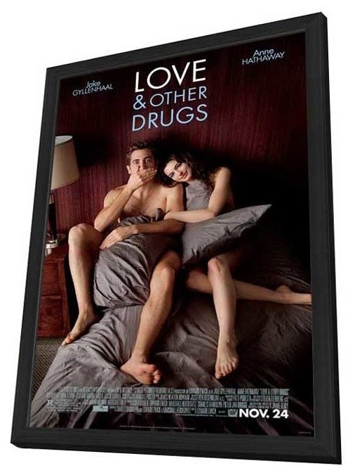 Love and Other Drugs 27 x 40 Movie Poster - Style A - in Deluxe Wood Frame