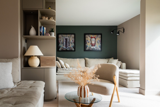 Projet Rousseau contemporary-vardagsrum