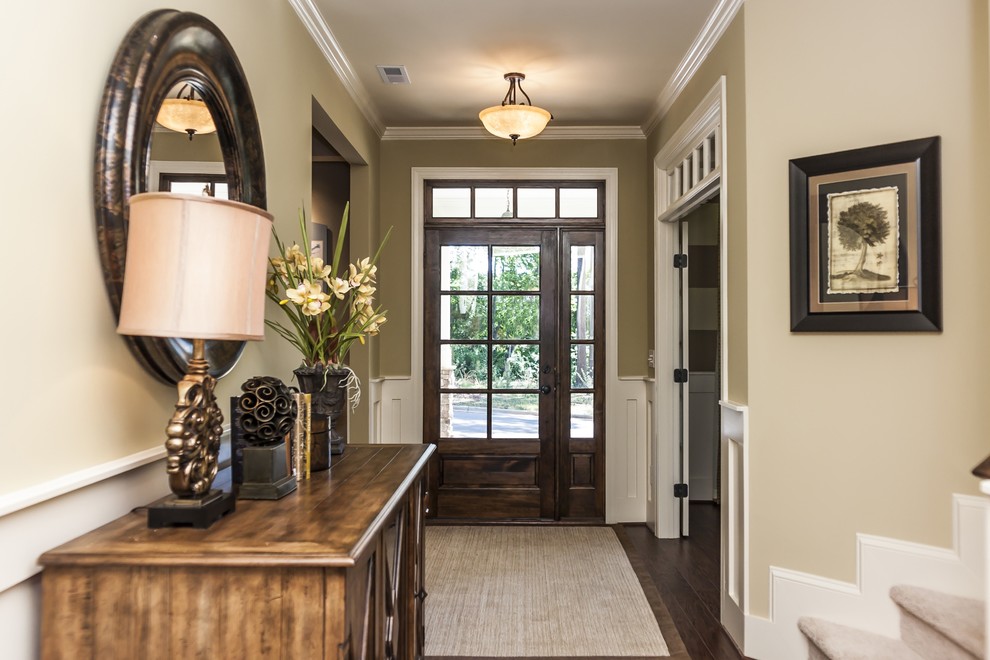 Powell Place - Craftsman - Entry - Raleigh - by Robuck Homes
