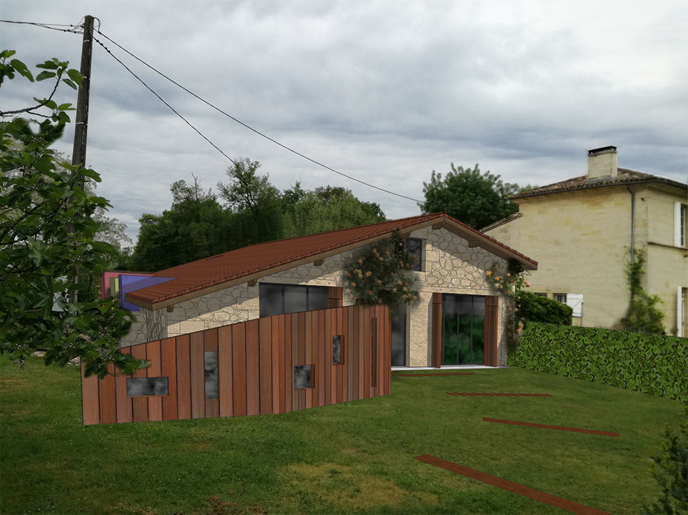 Rénovation d'une grange en deux gîtes ruraux (en cours)