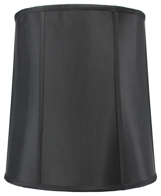 Fabric Drum Deluxe Lamp Shade With Liner 12"x14"x15" Transitional