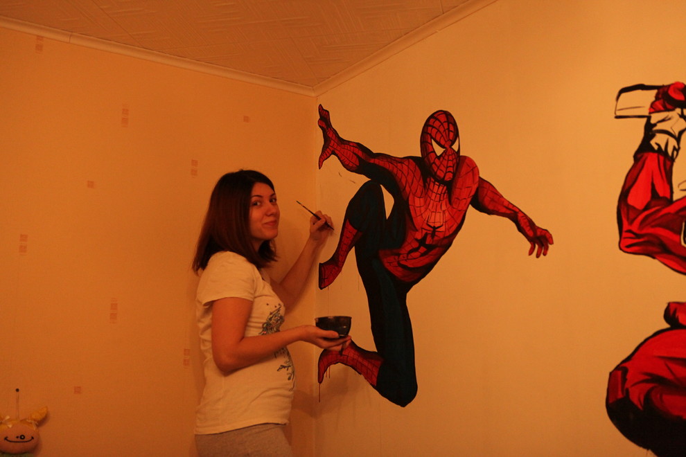 рисунки из комиксов MARVEL