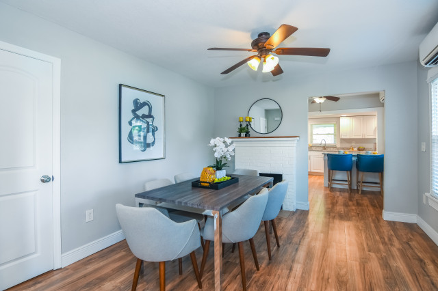 St. Cloud Vacant midcentury-dining-room