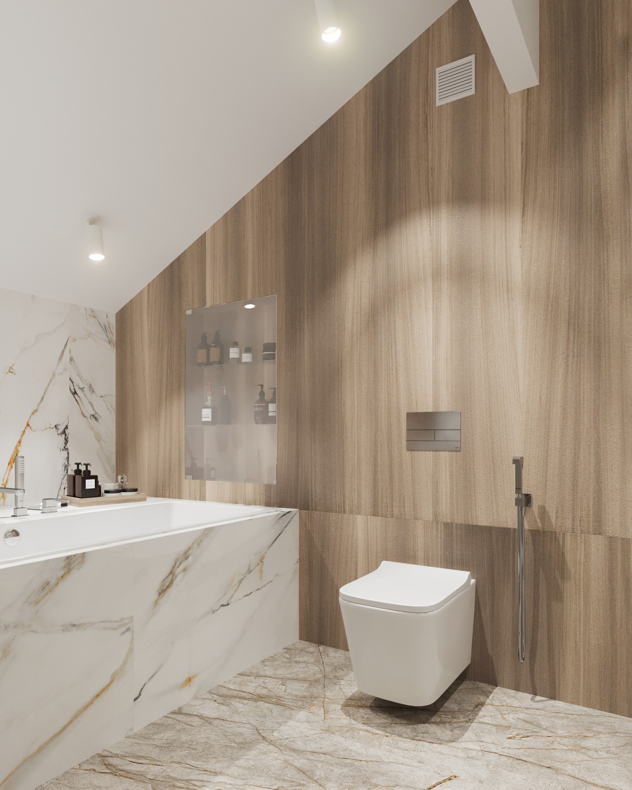 Дом 268м2. Ванная