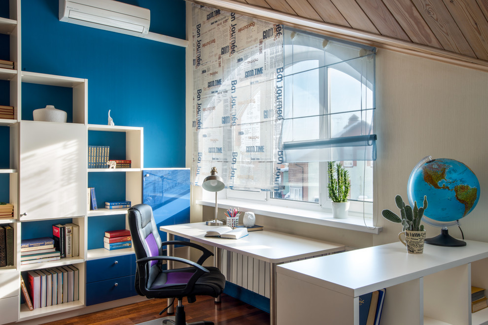 Мансарда. Новая комната для мальчика-подростка