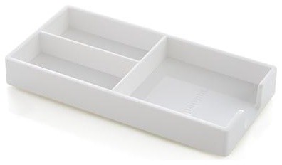 Poppin® White Bits and Bobs Tray