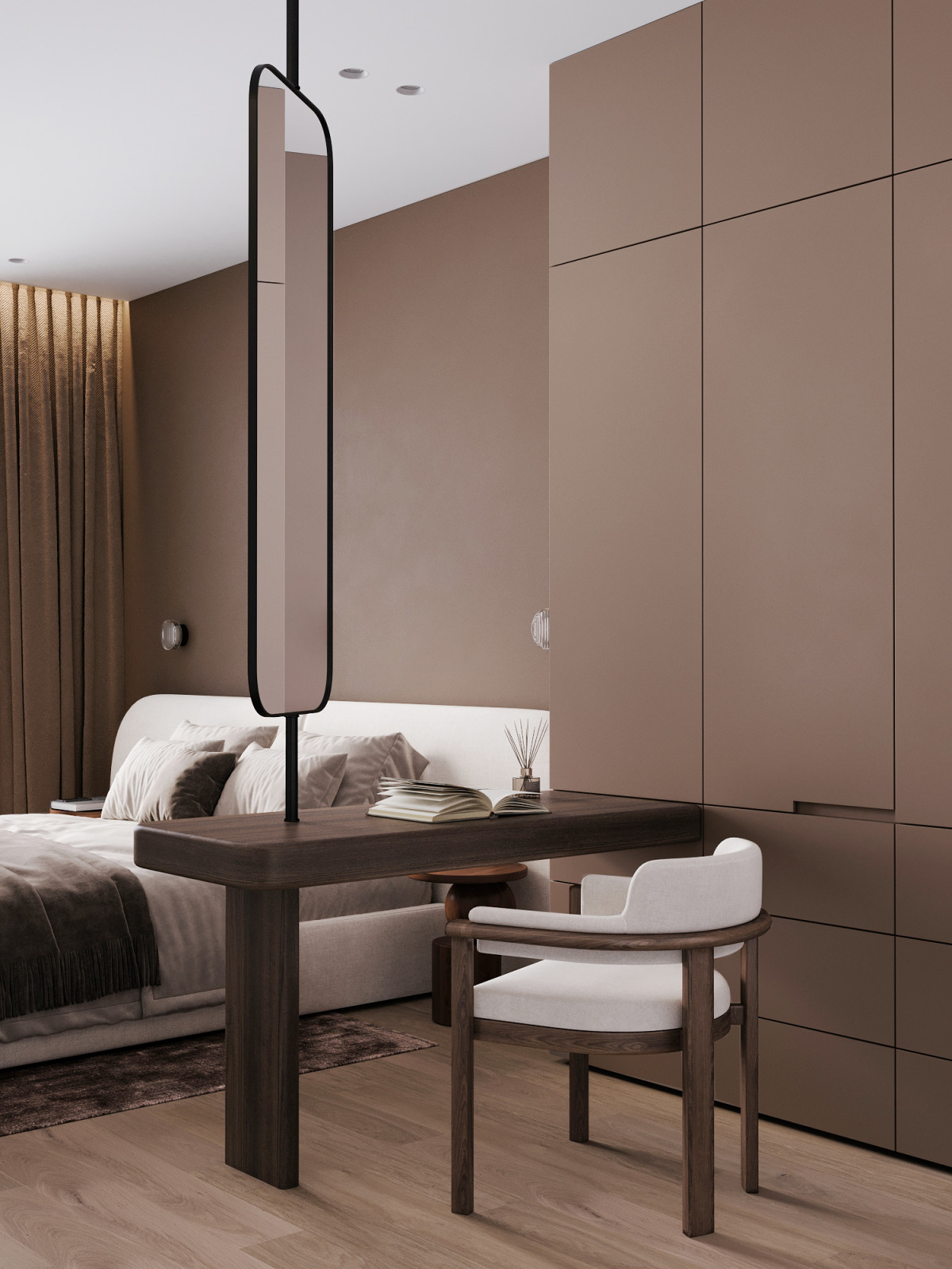 ЖК «Grand View» - квартира площадью 111,8 м2 в стиле уютный минимализм