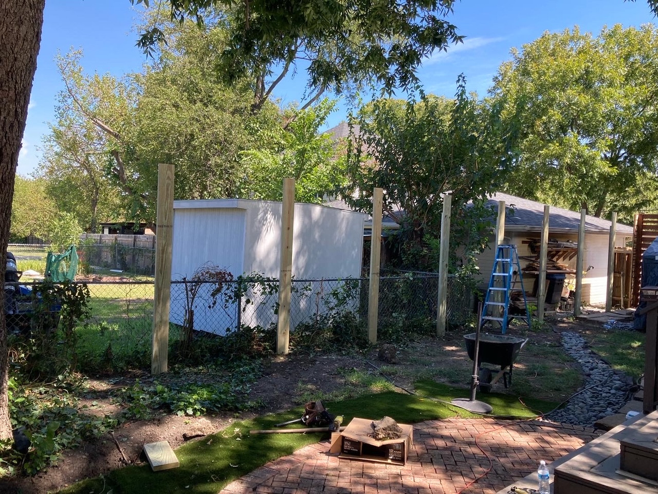 Modern Fence For A Historic Home