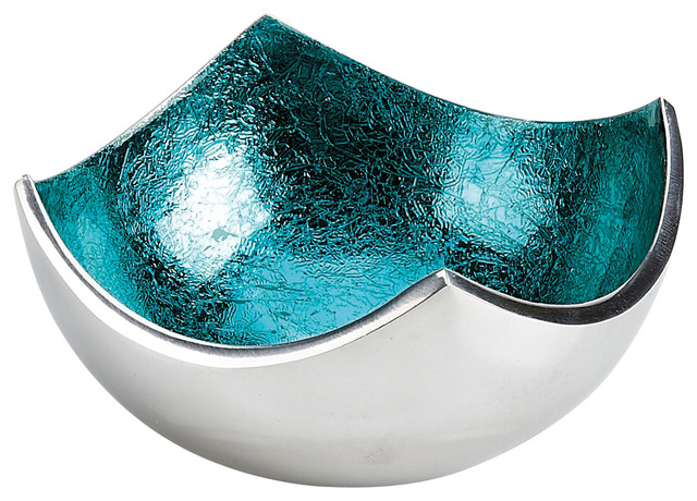 Tahiti Bowl Set Of 2 Contemporary Decorative Bowls By Impulse