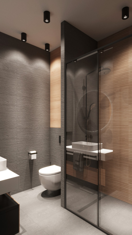 Квартира современном стиле с элементами лофта и легким оттенком минимализма