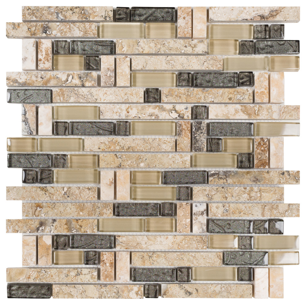 Landslide Imagination Mosaic, Empire, Sample Contemporary Mosaic