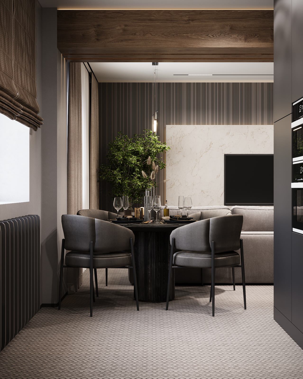 Квартира для семьи из трех человек