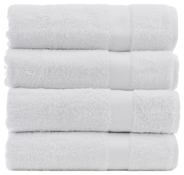Reuben Bamboo and Cotton Bath Towels - Contemporary - Bath Towels - by ...