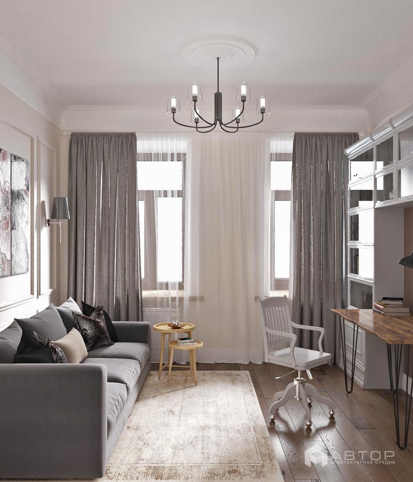 Классика с роялем (квартира в центре Петербурга)