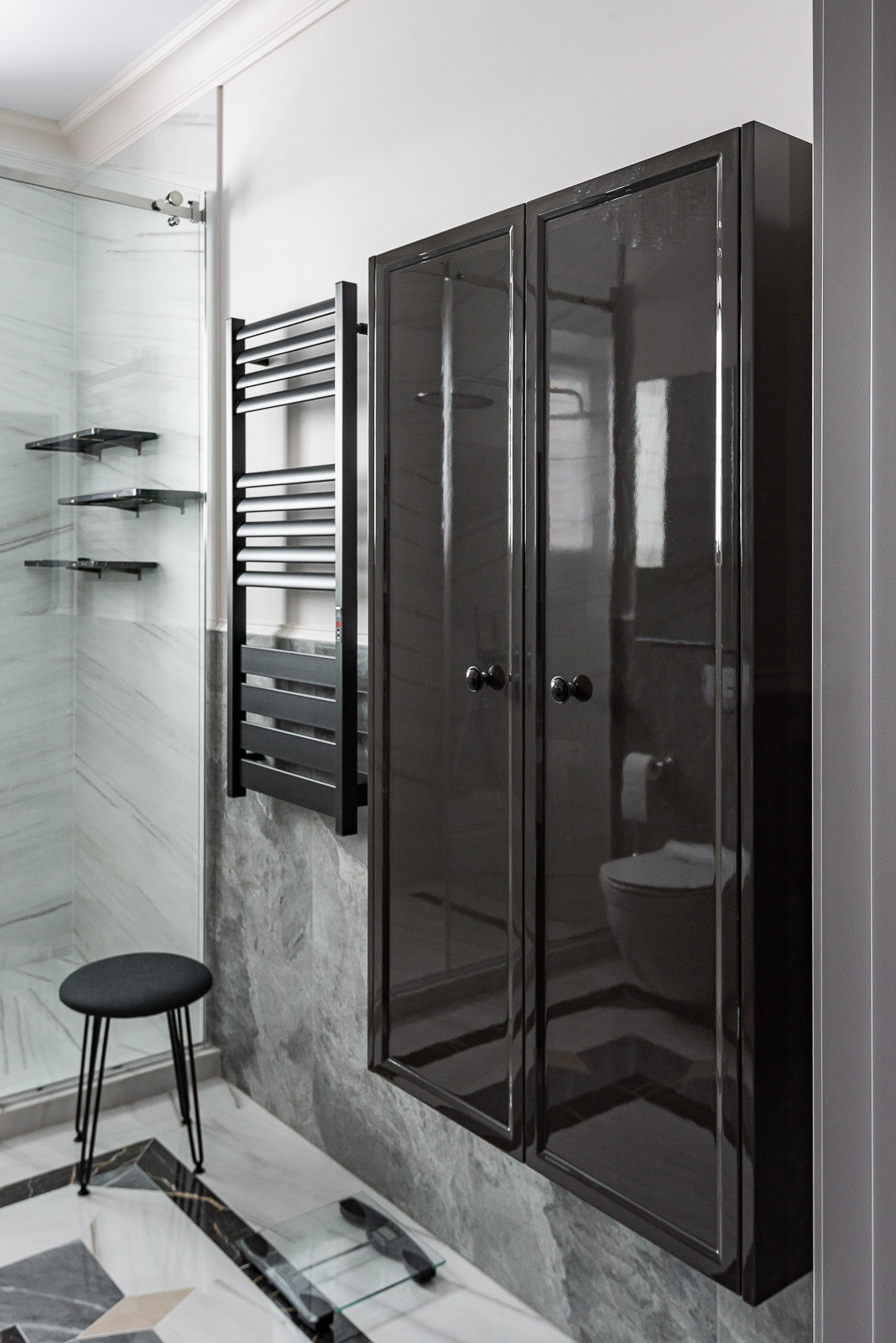 Шкаф в душевую