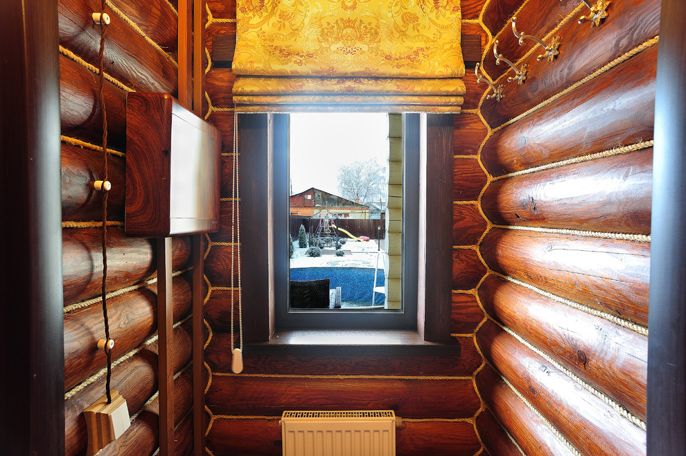 Бревенчатый дом для гостей