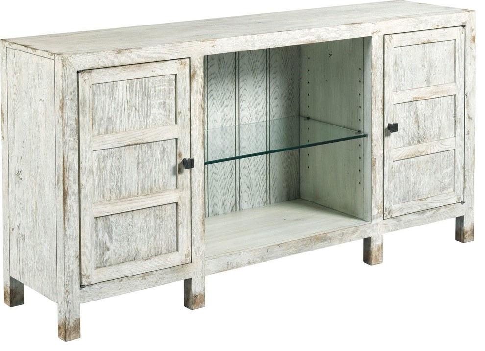 Kincaid Furniture Trails Covington Entertainment Console, White