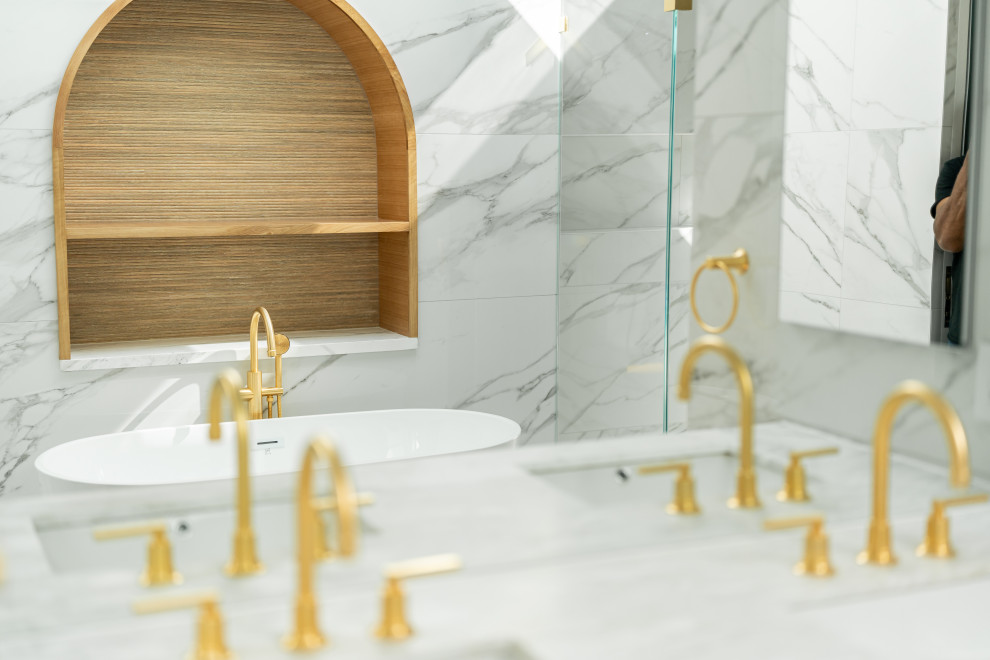 Eclectic Townhome City Scape