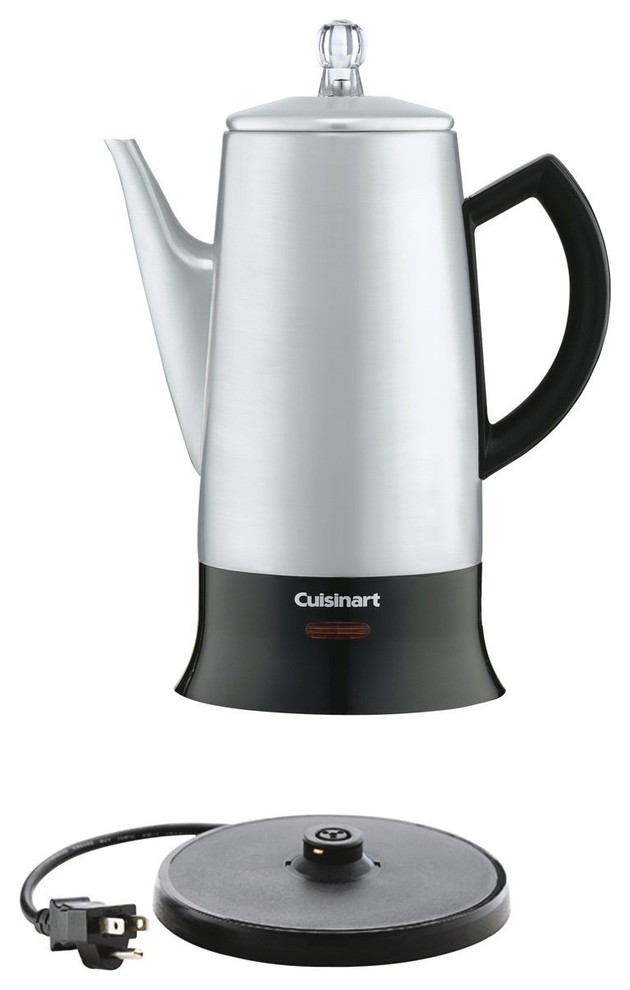 Cuisinart Cordless Percolator 412 Cup Contemporary Coffee Makers
