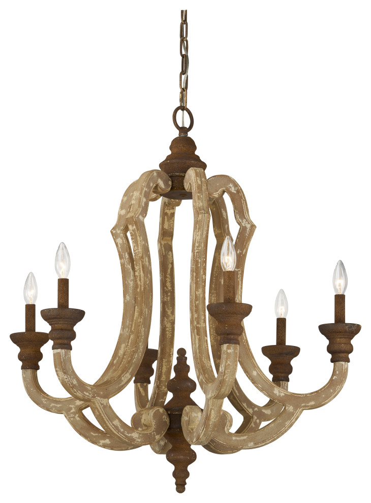 Aspen Chandelier, W30*D30*H33 - French Country - Chandeliers - by Forty ...
