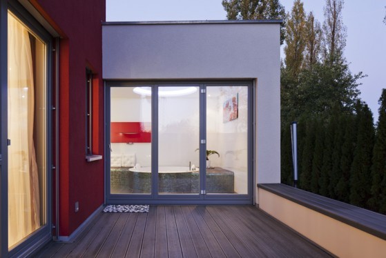 Landhaus Terrasse in Dresden