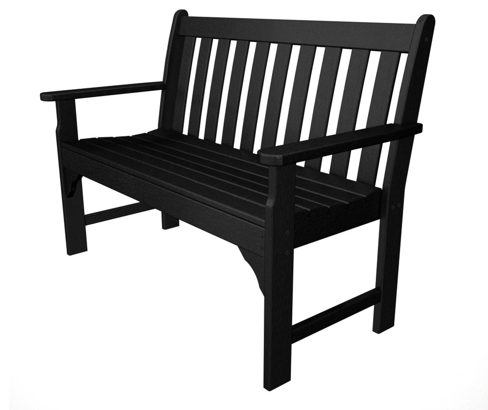 Polywood Vineyard 48 Bench Transitional Outdoor Benches By