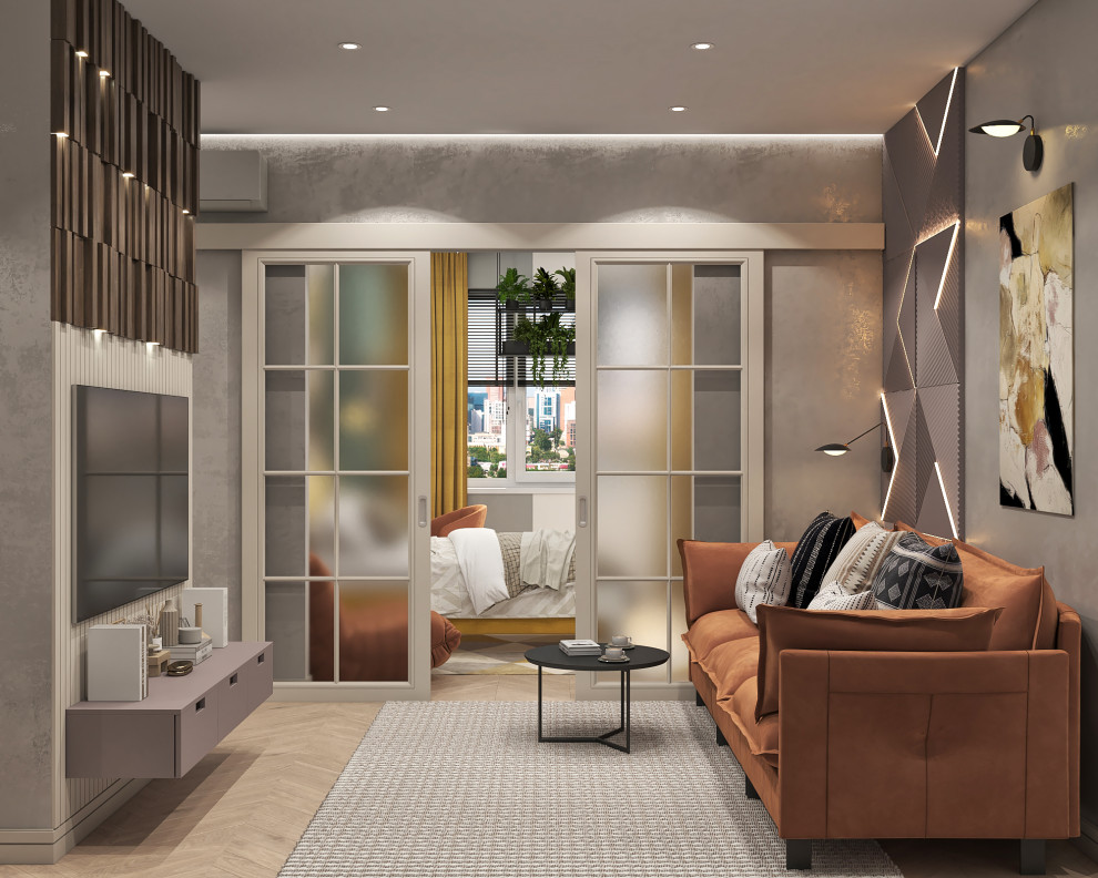 Яркая и спортивная квартира