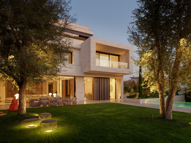 Front Garden trendy-hus-og-facade