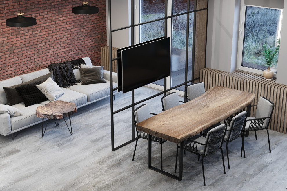 Квартира в стиле лофт