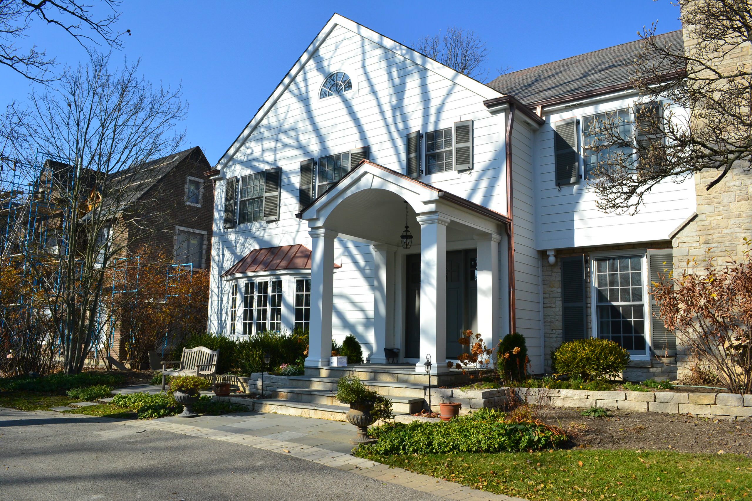 Three - season-room & Front entry porch