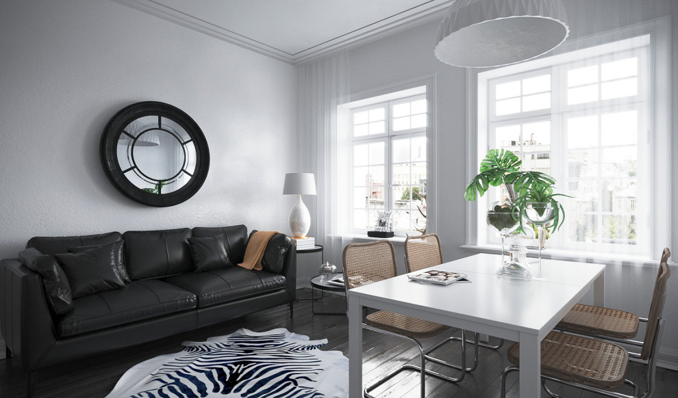 Лаконичный интерьер без эмоций