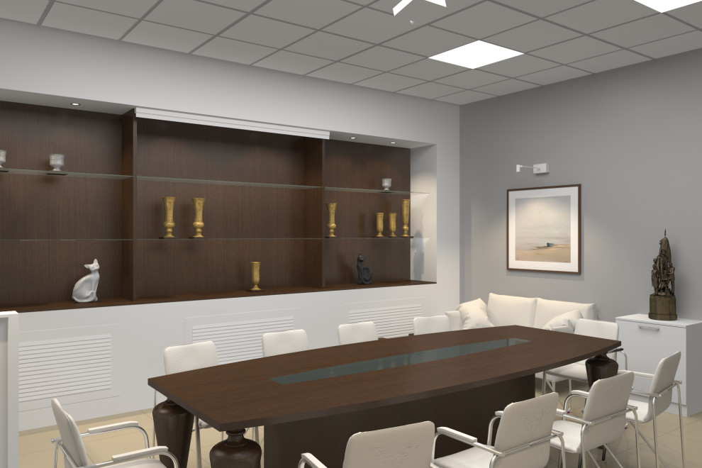 Дизайн проект музея АО "ХЗ"Планта"