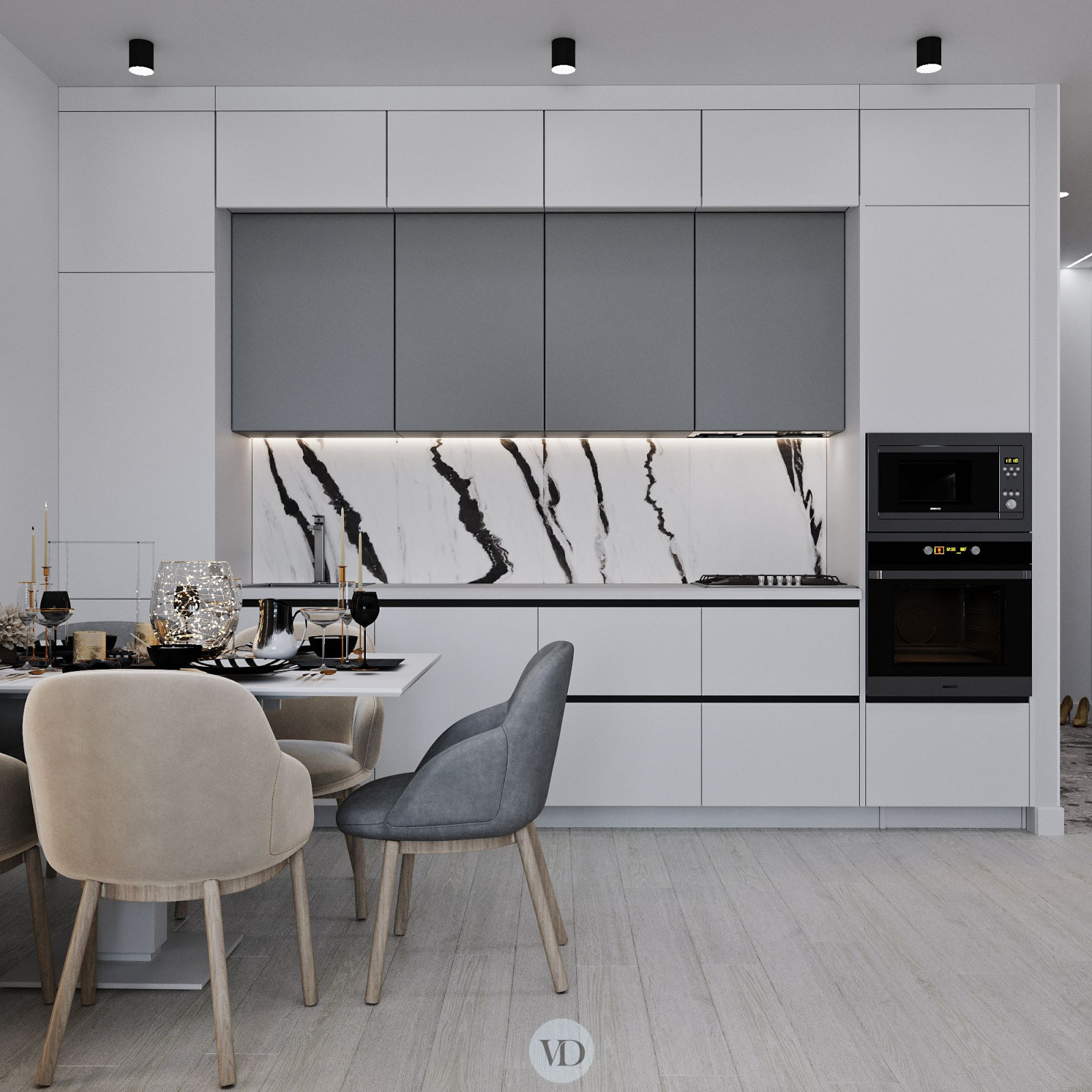 Дизайн-проект квартиры в ЖК Западный луч