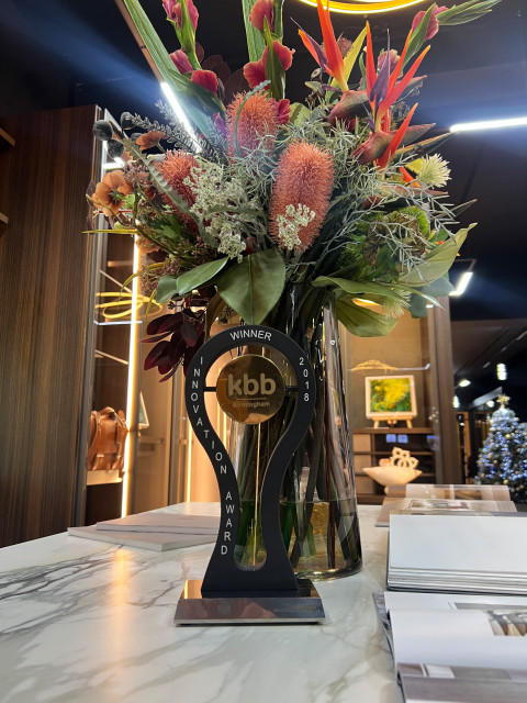 🏆 Innovation Award Winner 2018  ML Bespoke Interiors is proud to have received the prestigious KBB Innovation Award 2018, recognising our commitment to innovative design, exceptional craftsmanship, and industry-leading bespoke interior solutions.