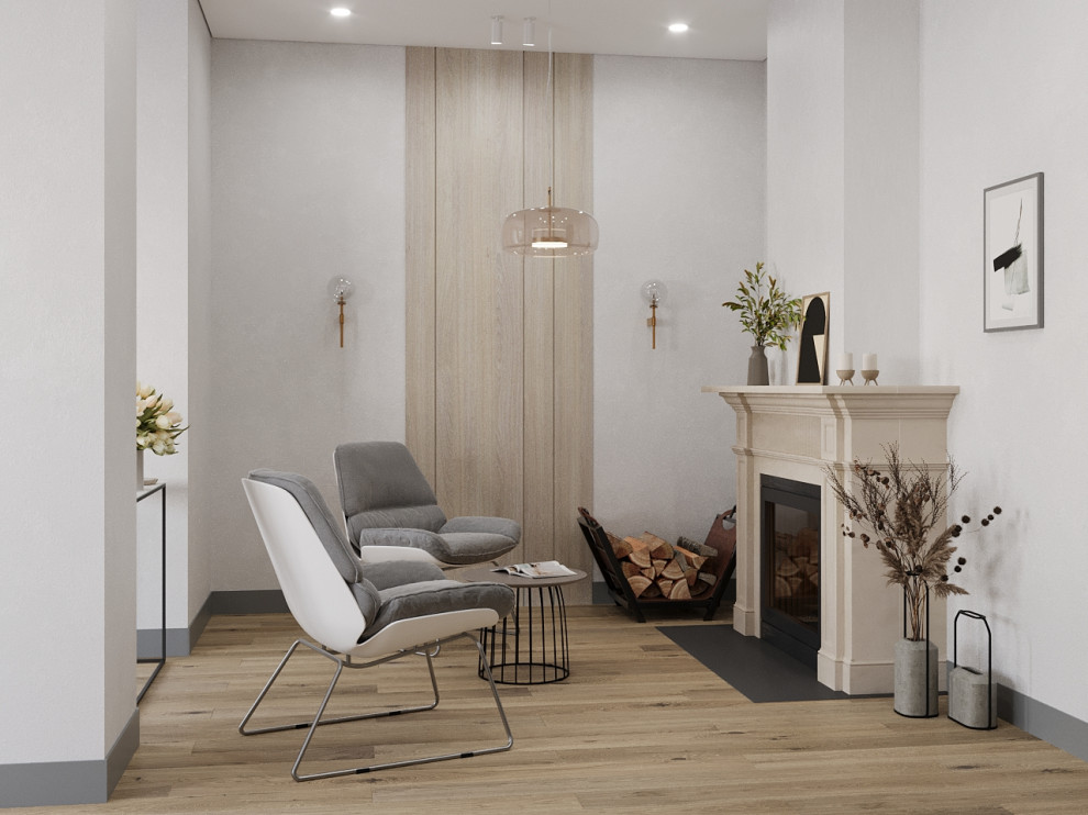 Гостиная в московском таунхаусе