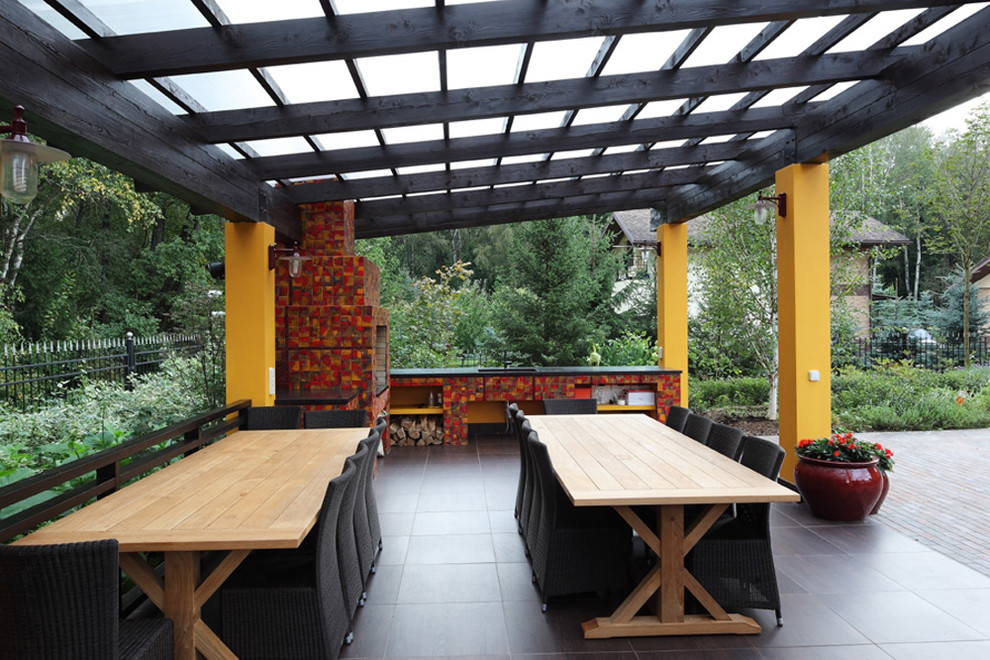 A country home near Moscow for a large family and guests