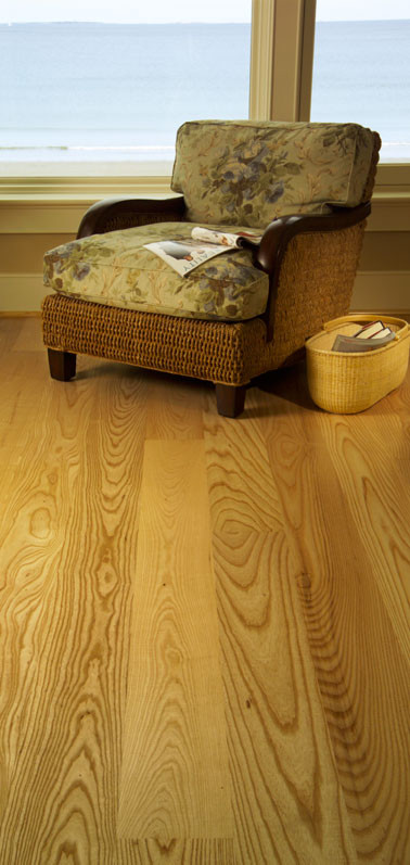 Ash solid plank floor