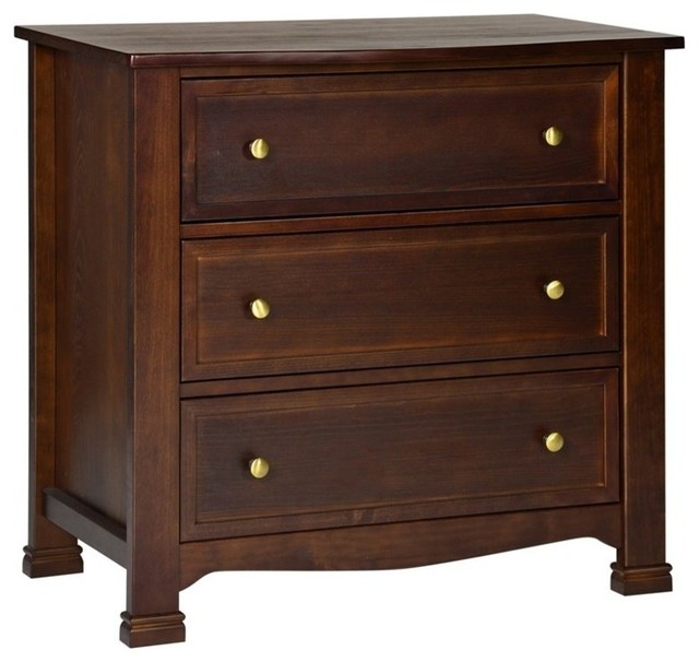 Davinci Kalani 3 Drawer Dresser In Espresso Traditional Kids