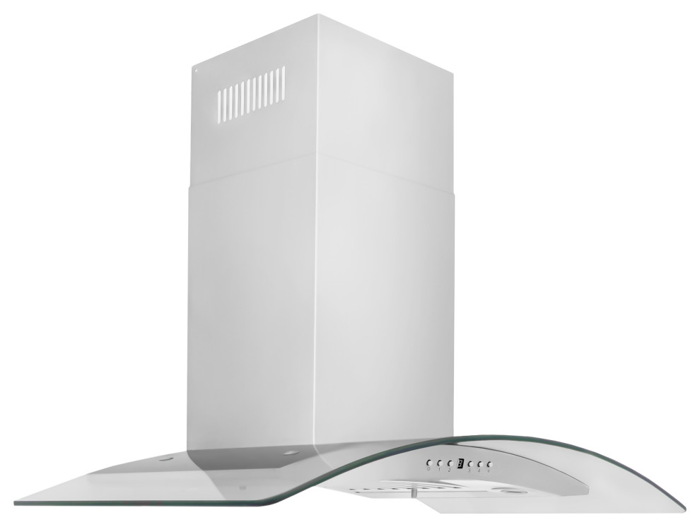 ZLINE 30 in. Wall Range Hood, Stainless Steel, KN430 Contemporary