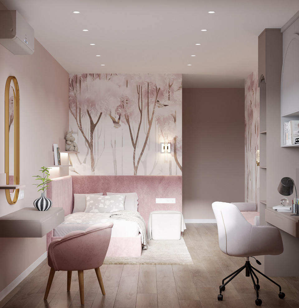 Дизайн-проект квартиры с детской и кабинетом