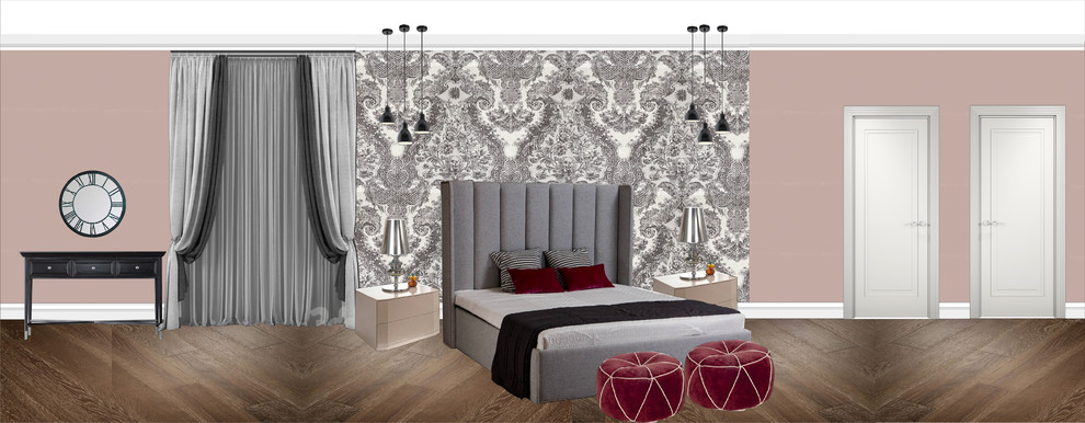 Коллаж спальни