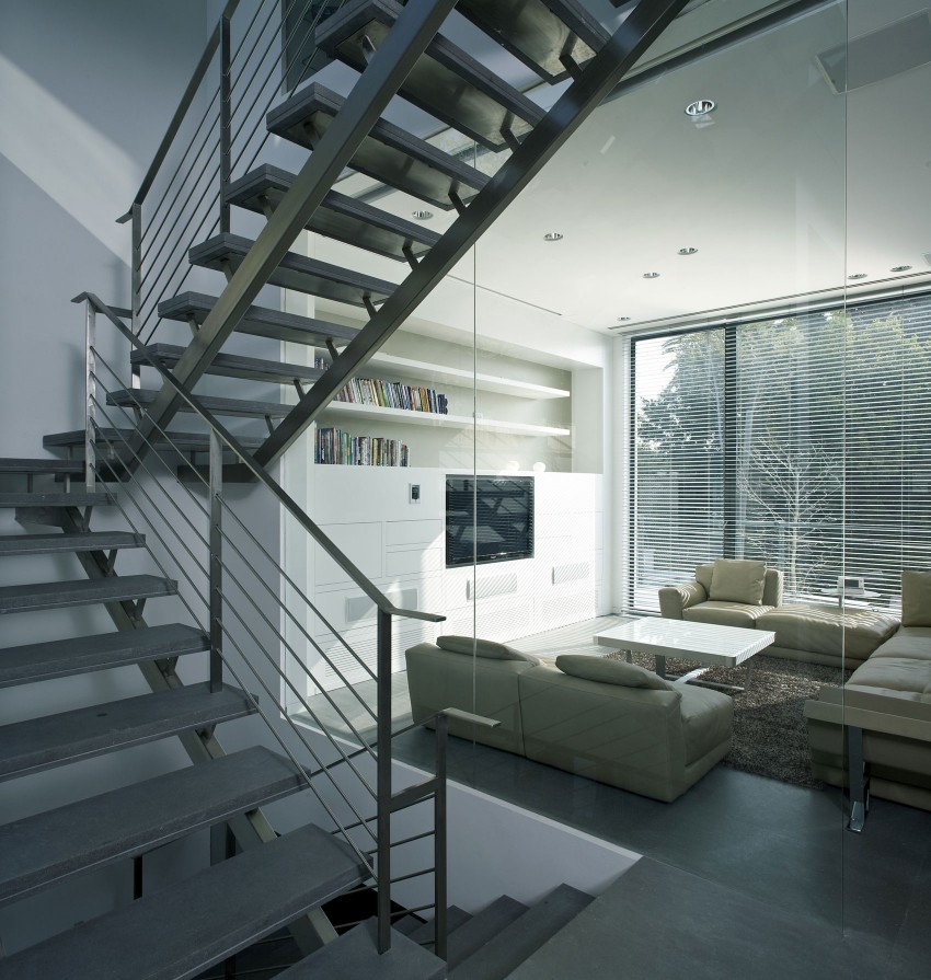 Стеклянные перила лестниц